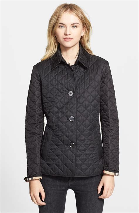 white quilted burberry coat|Burberry quilted coat nordstrom.